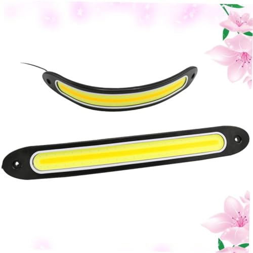 Luces LED Cob coche conducción diurna flexible alta potencia seguridad vial 6