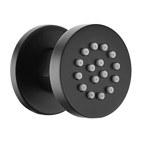 orhemus Solid Brass Body Spray Shower Jet - Round Massage Side Sprayer Spa System Shower Set Cover