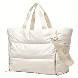 Rotoha ボストンバッグ レディース 軽量 大容量 マザーズバッグ 防水 トラベル 通勤 通学 (ホワイト)