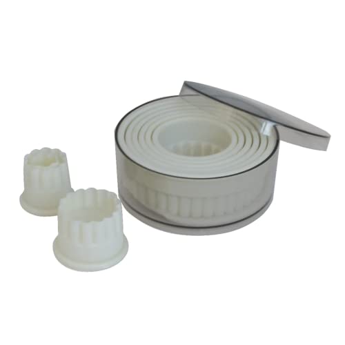 DE BUYER DŽcoupoir Plastique Rond cannelŽ 2 ˆ 10 cm Assortis x 9