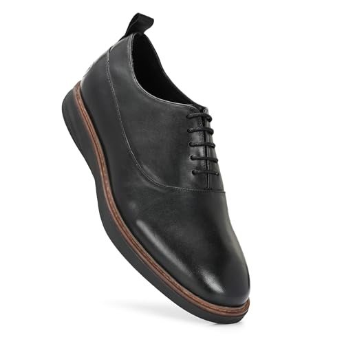 Image of Legwork Crossover Oxfords 2.0 - Italian Leather Hybrid Dress Shoes with Extralight Rubber Outsole | Ultra-Lightweight & Comfortable Oxford Wingtip | All Elegance