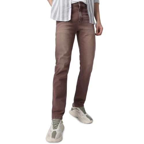Image of Neostreak Men's Regular Fit Heavy Washed Jeans Stretchable