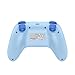 GameSir Nova Lite 2.4g Wireless Controller for Windows PC, iPhone, Android, Switch & Steam Deck, Bluetooth Controller Gamepad with Hall Effect Trigger,Turbo,Rumble Vibration (Blue)
