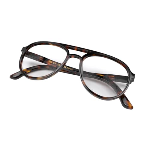 Image of LONDON MOLE Pilot slim lightweight reading glasses | Classic pilot style frame | Refined timeless readers | Unisex