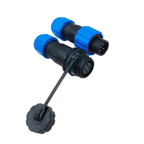 Conector IP68 SP13 docking de 7 pines para prolongación de cables 4