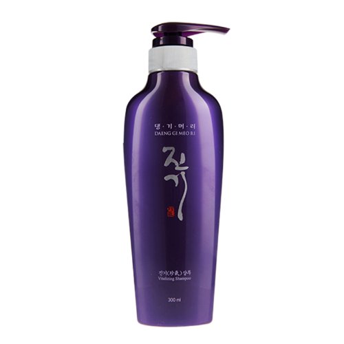 Daeng Gi Meo Ri- Jin Gi Vitalisierendes Shampoo, Kalmuswasser, spendet Feuchtigkeit bei krausem und gespaltenem Haar, glattes und glänzendes Haar, 300ml mit Stopfen