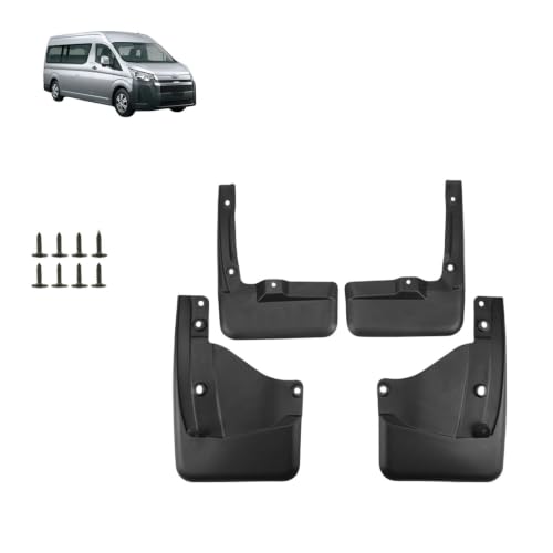 Bavettes de protection Toyota Hiace 2019-2025 garde-boue avant arrière