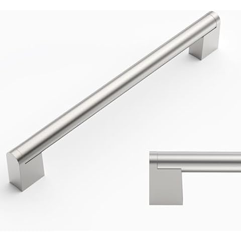 Amerdeco Poignées de Meuble Inox Cover