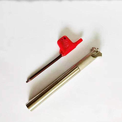 45B-SD-C12-10-110L 45 degree chamfer indexable mill cutter arbor SPMG060204 DG TT9030 carbide inserts