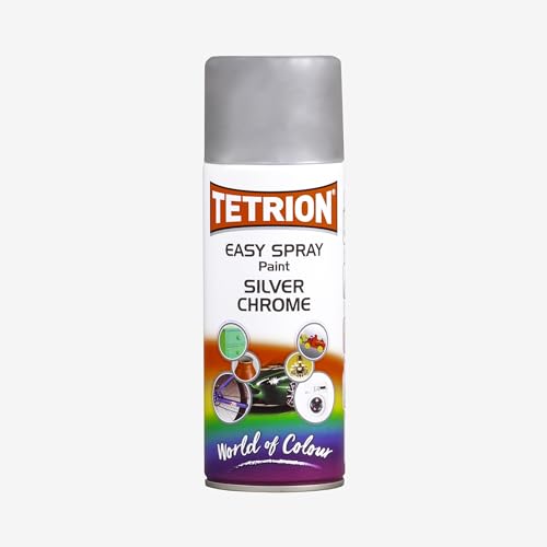 Tetrion Chrome Silver Spray Paint