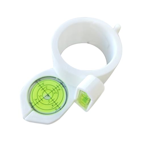Niveau de perçage à bulle circulaire portable 10,5x6x4 cm pour bois