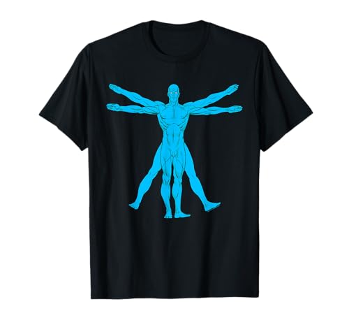 Watchmen Vitruvian Dr. Manhattan T-Shirt