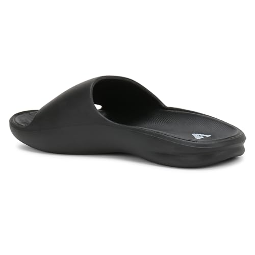 Image of Aqualite NEO-1257 Men Slides slipper with Slip-on wear, Comfort and Flat Base flipflop for dailywear uses