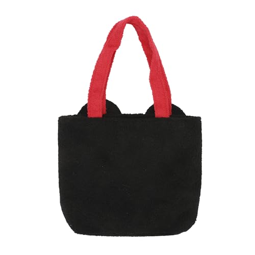 Bolso tote para mujer de Mickey Mouse Classic de Bioworld, sherpa, 12 pulgadas miniatura 3