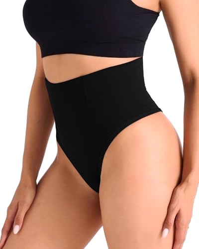 Tummy Control Thong Shapewear for Women High Waist Seamless Shaping Panties Stretch Body Shaper Underwear Girdle