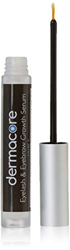 Advanced Eyelash & Eyebrow Growth Serum  Enhancer Serum for Thicker, Fuller, and Longer Eyelashes & Brows by DermaCore