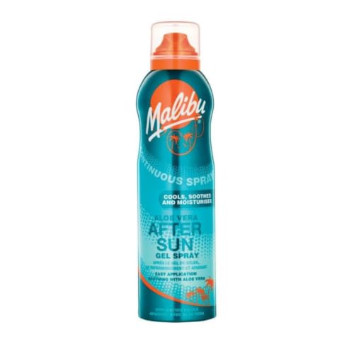 Malibu Sun Aloe Vera Gel Spray Soothing After Sun Continuous Spray 175ml