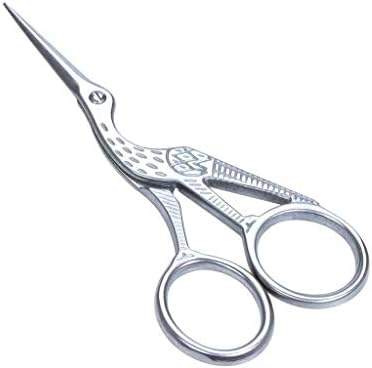 EFORCAR Stork Shape Sewing Scissors - Embroidery Craft Cross Stitch Sewing Knitting Vintage Scissors Pattern 4.5"