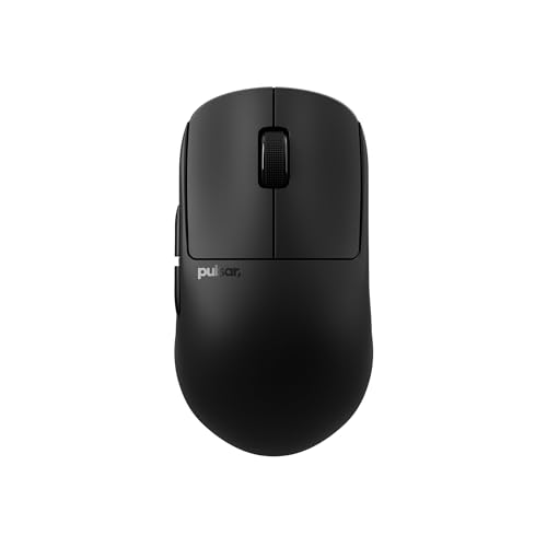 Image of Pulsar Gaming Gears X2H Crazylight Wireless Gaming Mouse, Ultra Lightweight 1.51 oz (43g), Optical Switch, 32000 DPI, 750 IPS, XS-1 Sensor, 8k Compatible (Medium, Jet Black)