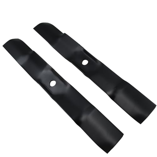 Lot de 2 lames M170642 UC22008 compatibles avec tracteur John Deere S220 S240 X354 X330 X350 X350R...