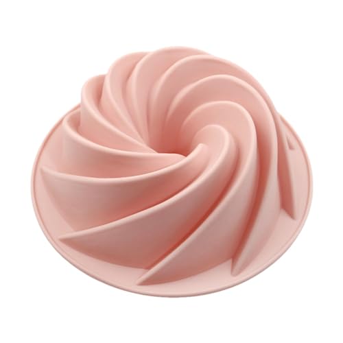 Molde de silicona para tartas, molde de silicona para hornear, resistente al calor, pequeño molde de torta para hornear, molde de silicona para vórtice, molde de silicona fácil de quitar,