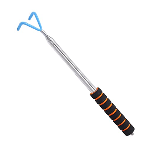 Perche télescopique portable de 3 m avec crochet durable pour disque en plein air