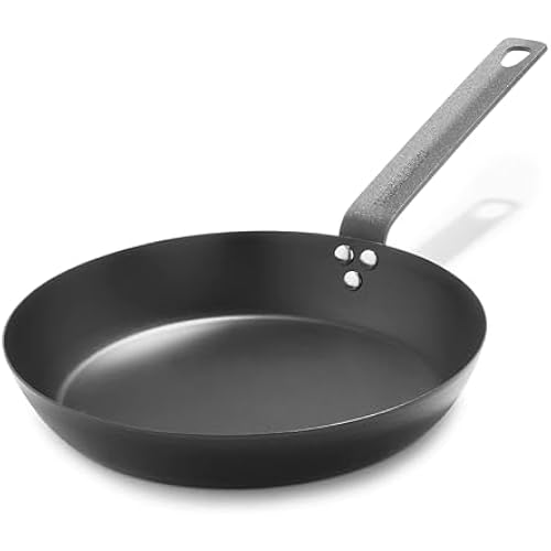 Merten & Storck 10" Pre-Seasoned Carbon Steel Frying Pan Skillet