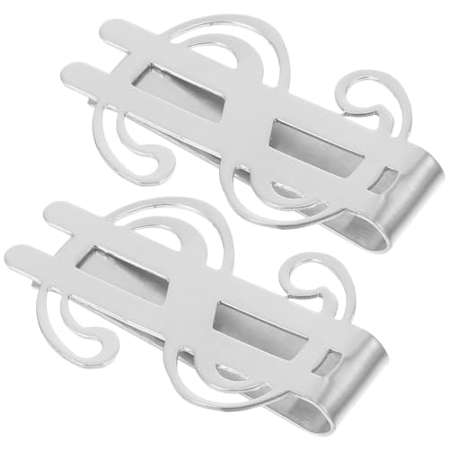 OHPHCALL Clip para Billetes Portátil de Acero Inoxidable, Pinza para Dinero Fina y Resistente, Diseño Compacto para Guardar y Tarjetas, Adecuado para Uso Diario