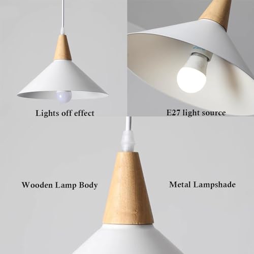 Lámpara colgante de metal GYORI con base E27 e iluminación interior elegante 8