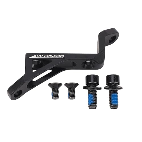 WOHPNLE Bike Disc Brake Adapter, 180mm Aluminum Alloy Brake Caliper Mount Adapter Set Brake Adapter Rotor Mountain Bike Road Bicycle Accessory Converter