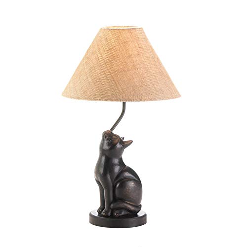 Verdugo Gift 57072539 Kitty Table LAMP, Brown