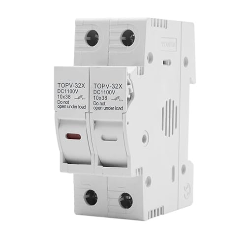 Porte-fusible photovoltaïque TOPV-30 1100V éviter surtension solaire avec témoin LED 30A