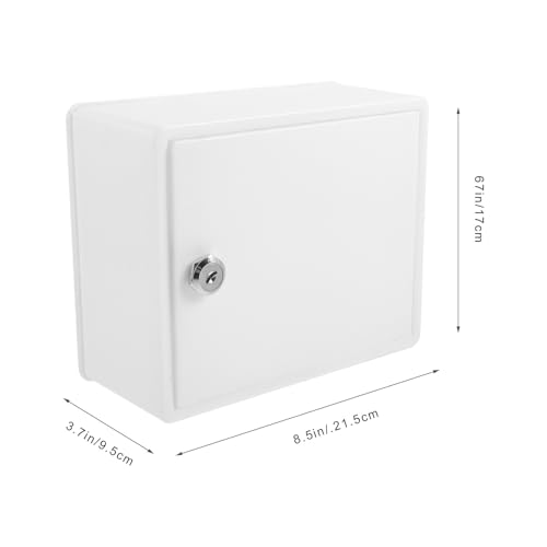 Boîte à lait murale verrouillable et résistante aux intempéries pour stockage extérieur - 3