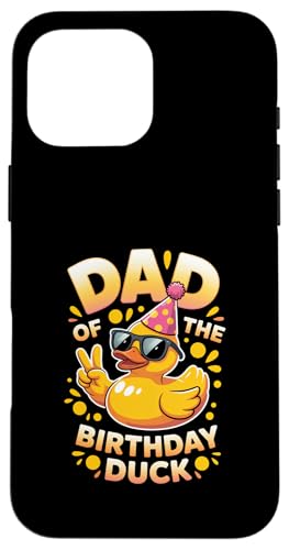 Mom of the Birthday Duck Funny Mom Duck fUC X}zP[X iPhone 16 Pro Max p