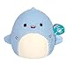 Produktbild Squishmallows Squishmallow FuzzAMallows Plüschtier Davie der Hai 40 cm Kuscheltiere