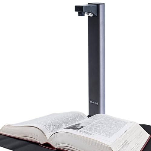 IRIScan Desk Document Scanner, Book Scanner - v7pro:4K UltraHD,18MP, 600dpi,Portable...