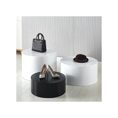 Piédestaux cylindriques ronds au design épuré pour showroom - 5