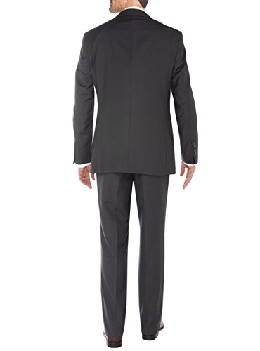 Salvatore Exte Men's Vested 2 Button Suit 3 Piece Blazer Vest Flat Front Pants2