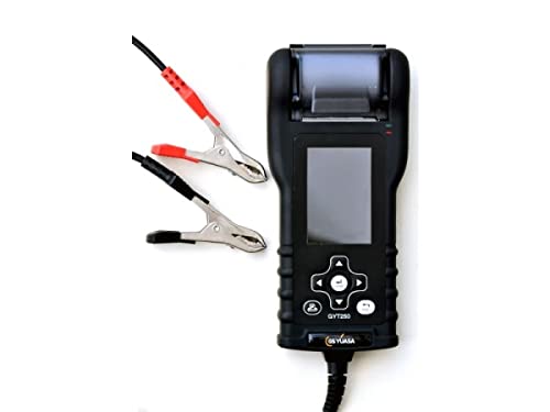 GS Yuasa GYT250 - Comprobador de batería con impresora para coche AGM (plomo)