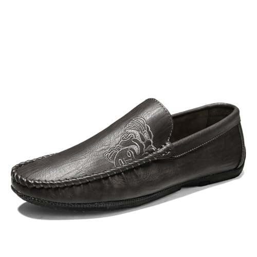 Mens Loafers Slip Resistant Lightweight Slipon Suitable for Driving Business Casual and Outdoor Travel