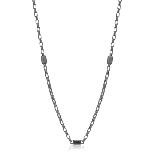 Collier ras du cou homme Brosway Logan en acier inoxydable 470mm