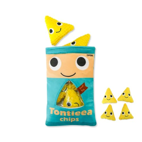 犬 おもちゃ 知育玩具 ノーズワーク 音がなる 犬用 ペット用品 ストレス解消 音 (Tontieea)