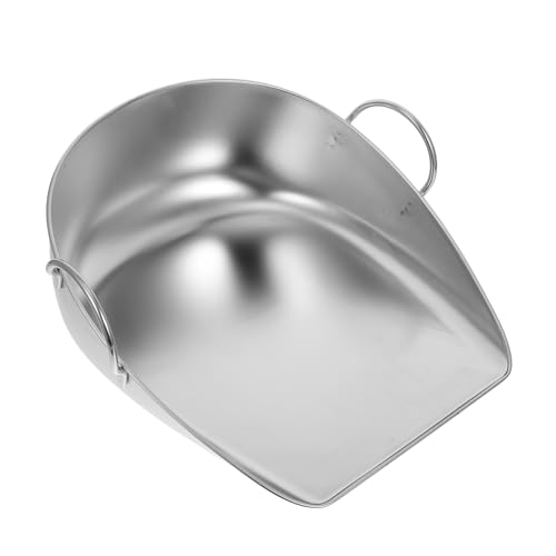 Healvian ステンレスちりとり 長持ちする簸箕 - dustpan 作物に優しい簸箕 - Dustpan gentle on crops 家庭用ちりとり ゴミ箱