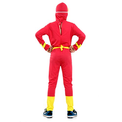 Fantasia The Flash STD Infantil Sulamericana Fantasias Vermelho/Amarelo P 3/4 Anos