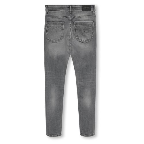 Jeans Niños KOBDRAPER vaqueros grises tapered ropa infantil cómoda 3