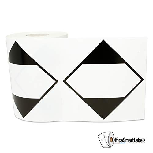 Orm-D Shipping Labels - 4" X 4" Diamond Limited Quantity Of Dangerous Goods Labels For Transport Warehouse Handling - Diamond Shaped Labels Blank Limited Quantity Stickers - 2 Rolls, Total 600 Labels #TOP1
