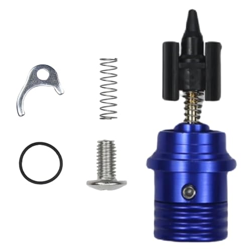 Drosselklappenansaugstutzen Fit Für YAMAHA AEROX 155 TRICITY 125 150 NVX 155 NMAX 125 155 X-MAX 400 MANUELLE Drosselklappengehäuse Teller Drosselklappe(Blue-1)