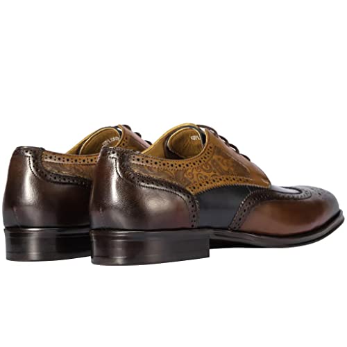 Men's Dress Oxfords Shoes Laces Up for Mens Business Formal Wedding Comfortable Shoes3