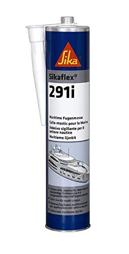 Sikaflex 291i, Colle-mastic multi-usage spécial marine, 300ml, Blanc