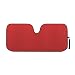Motor Trend AS-312-RD Red Front Windshield Shade-Jumbo Accordion Folding Auto Sunshade for Car Truck SUV-Blocks UV Rays Sun Visor Protector-Keeps Your Vehicle Cool-66 x 27 Inch